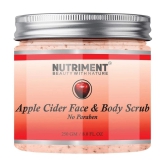 Nutriment Apple Cider Face And Body Scrub For Men & Women ( Pack of 1 ) - 250gm