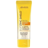 Jovees Herbal Sun Zinc Shield SPF 60 Broad Spectrum PA+++ , Matte Finish UVA / UVB Protection 100 g