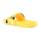 Campus - Gold Mens Slide Flip Flop - None