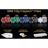 POCKER CASINO GAME 300 PIS CHIPS POCKER Game of 300 Chips-Poker Set