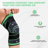 3D Compression Knee Sleeves for Men and Women- Adjustable Straps-Universal size / 2 Sleeve
