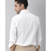 Mens Cotton Solid Formal/Semi Formal Shirt White
