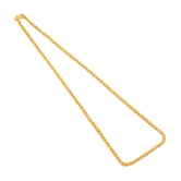 Jewar Mandi - Gold Plated Chain ( Pack of 1 ) - Gold