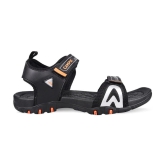 Campus - Black Mens Floater Sandals - None