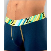 XYXX Pack of 3 Modal Mens Trunks ( Blue ) - M