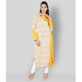 Rangun - Multicolor Rayon Women's Angrakha Kurti - S