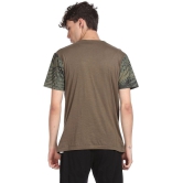 Colt - Cotton Blend Regular Fit Green Men's T-Shirt ( Pack of 1 ) - None