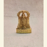 Lord Srinivasa Balaji Standee-Small (2.5 inches) / Gold