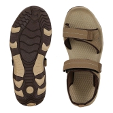 Campus - Beige Mens Floater Sandals - None