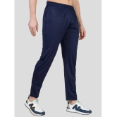 Zeffit - Navy Lycra Mens Trackpants ( Pack of 1 ) - None