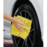 HOMETALES Multicolor 250 GSM Microfiber Car Cleaning Cloth For Automobile car accessories( Pack of 6 ) 40x40 cms