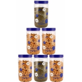 PearlPet - Blue Polyproplene Food Container ( Pack of 6 ) - Blue