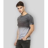 Campus Sutra - Grey Cotton Regular Fit  Mens T-Shirt ( Pack of 1 ) - None