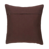 mezposh Single Others Cushion Covers 40X40 cm (16X16) - Brown