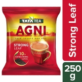 Tata Tea Agni Special Blend Tea - 10% Extra Strong Leaves, Perfect Aroma & Taste, 250 g Pack