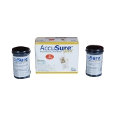 ACCUSURE GOLD 50 TEST STRIPS ONLY(Pack of 1x50)