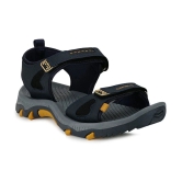 Campus - Navy Mens Floater Sandals - None