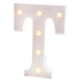 MIRADH Led Marquee Letter Light(Letter-T) LED Strips - Yellow