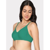 IN CARE LINGERIE - Green Cotton Non Padded Women's T-Shirt Bra ( Pack of 1 ) - None