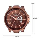 Swisstyle Brown Leather Analog Mens Watch