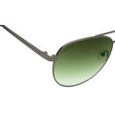 Green Aviator Sunglasses for Men