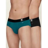 XYXX - MultiColor Cotton Mens Briefs ( Pack of 2 ) - None