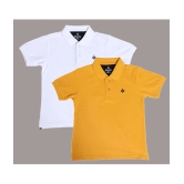 NEUVIN - Multi Color Cotton Blend Boys Polo T-Shirt ( Pack of 2 ) - None