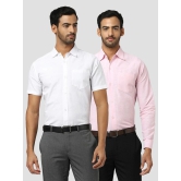 DESHBANDHU DBK - Multicolor Cotton Regular Fit Mens Formal Shirt (Pack of 2) - None