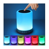 Wireless Night Lamp Changing colors Cum Bluetooth Music Speaker Table Light