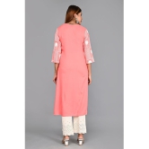 AMIRA'S INDIAN ETHNICWEAR - Peach Rayon Women's Stitched Salwar Suit ( ) - None