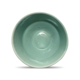 Ceramic Dining Sprinkle Off-white & Green ceramic Serving Bowl