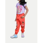 Girls Printed Joggers - None