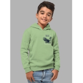 HELLCAT - Green Cotton Blend Boys Sweatshirt ( Pack of 1 ) - None