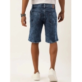 IVOC - Blue Cotton Blend Mens Denim Shorts ( Pack of 1 ) - None