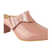 Shoetopia - Pink Women''s Mules Heels - None