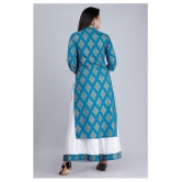 MAUKA Cotton Kurti With Sharara And Gharara - Stitched Suit Single - XXL