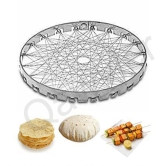 Qawvler Tandoor Grill, for Gas Stove, Mini Chhota, Portable Compact Barbecue Grill (Pack of 1)