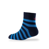 Men Pack Of 2 Striped Cotton Ankle Length Socks