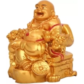 PAYSTORE Resin Laughing buddha