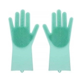 AJRO DEAL Washing Gloves Latex Latex Medium Cleaning Glove