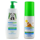 Mamaearth Daily Moisturizing Baby Lotion, 400ml änd Mineral Based Sunscreen (100 ml)