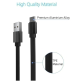 Portronics Type C Cable Black - 1 Meter - Black