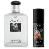 Riya Bindas Eau De Parfum (EDP) For Men 140 ( Pack of 2 )