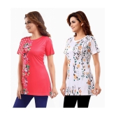 Meher Impex - Pink Polyester Womens A-Line Top ( Pack of 2 ) - M