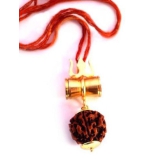 Vastughar SHIV SHAKTI KAWACH PENDANT WITH RUDRAKSHA