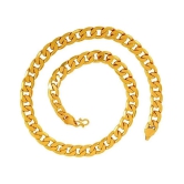 Steorra jewels Gold Plated Golden Chain Jewelry - None