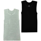 HAP Boys Multicolor Cotton Vest / Tank Top / Pack Of 2 - None