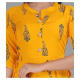 Smien - Yellow Rayon Womens Anarkali Kurti ( Pack of 1 ) - None