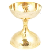 ROYAL brass table diya (pack of 1)