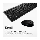 Portronics - Black Wireless Keyboard Mouse Combo